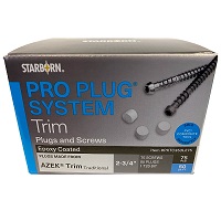 Pro Plug® System with Epoxy Screws for use with AZEK® / Timbertech Trim 