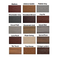 Trex decking colors