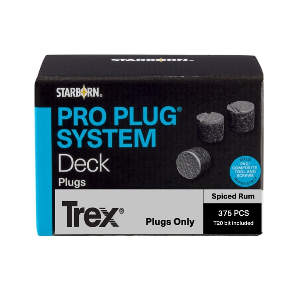 Pro Plug® System for Trex® Decks - 375 Plugs 