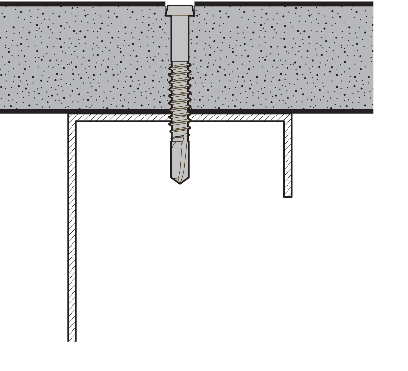 Pro Plug Metal Screw install for Metal Framed Decks