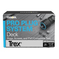 Pro Plug System Kit for Trex® Enhance with 305 Stainless Screws