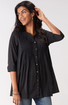 Vaishali Tunic - Black