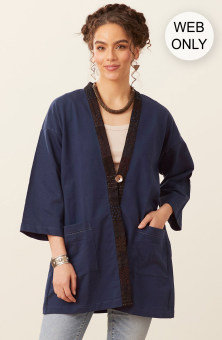 Kanchi Jacket - Bright navy/Chindi