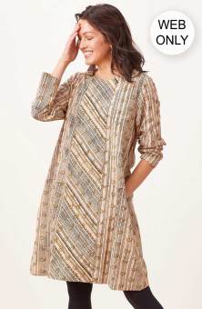 Rakhi Kurta - Natural/Multi