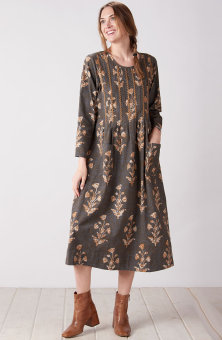 Antara Dress - Lead/Multi