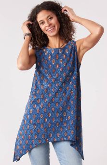 Manori Swing Tank - Indigo/Madder