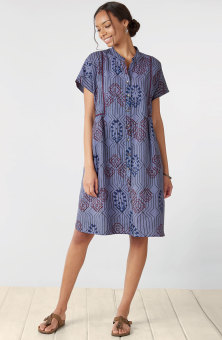 Lekha Dress - Periwinkle