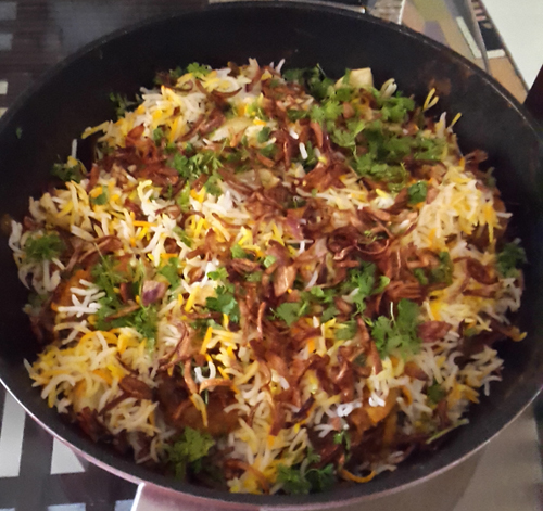 Prawn Biryani