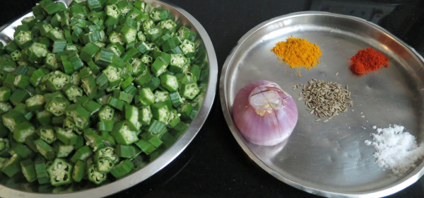 Bhindi (Okra) Fry