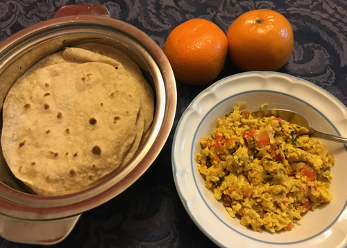 Anda Bhurji (Scrambled Eggs)