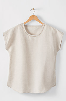 Bimala Top - Flax