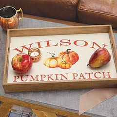 Product Image of Pumpkin Patch Personalized Tray