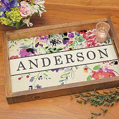 Product Image of Fleur Personalized Tray