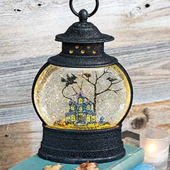 Product Image of Haunted Lantern Snow Globe