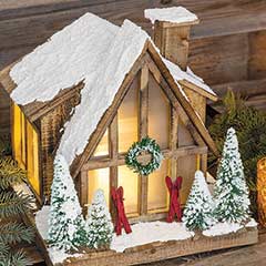 Product Image of Lit Ski Chalet