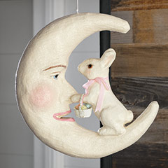 Product Image of Artisan Bunny & Crescent Moon