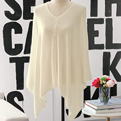 Product Image of Cashmere & Pearls Poncho