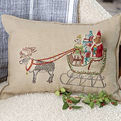 Product Image of French Linen Sleigh Pillow