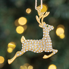 Product Image of Gilt Deer Ornament