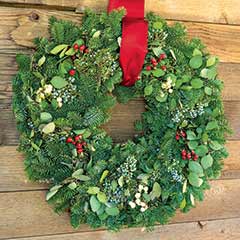 Product Image of Fresh Pine & Berry Wreath