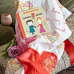 Romeo & Juliet Counting Book & Swaddle