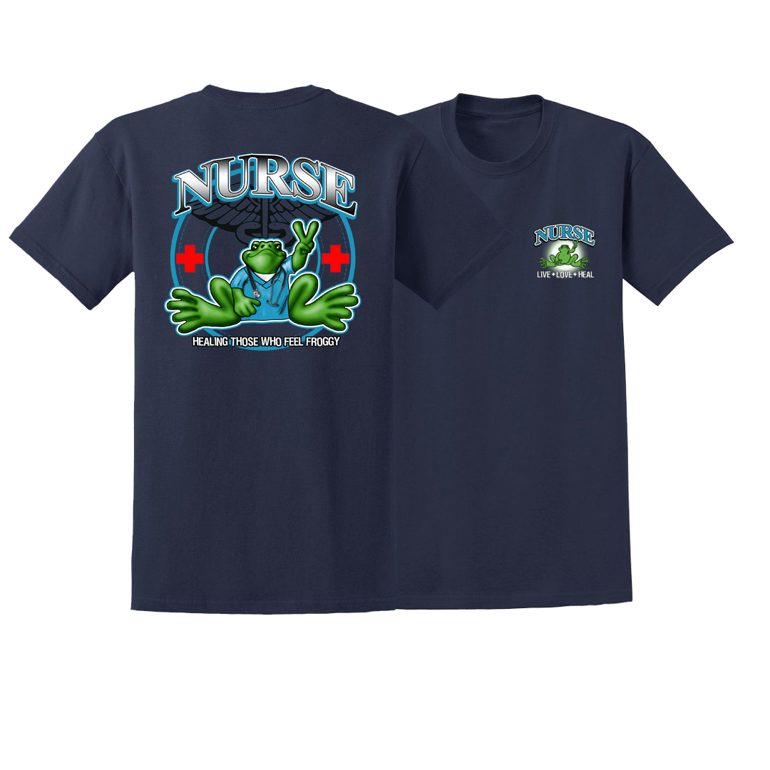 Product Image of Peace Frogs Adult Nurse Short Sleeve T-Shirt