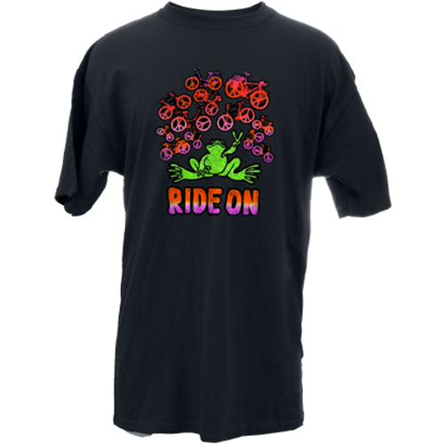 Product Image of Peace Frogs Ride On Frog Short Sleeve T-Shirt