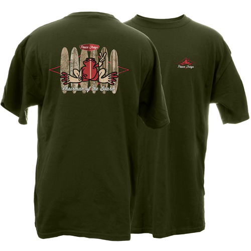 Product Image of Peace Frogs Chairman of the Board Short Sleeve T-Shirt