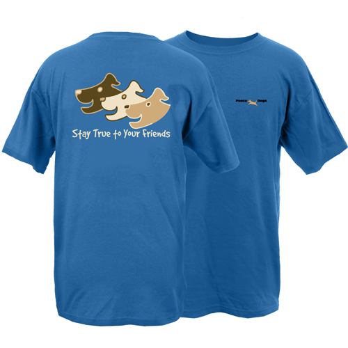 Product Image of Stay True Peace Dogs Short Sleeve T-Shirt