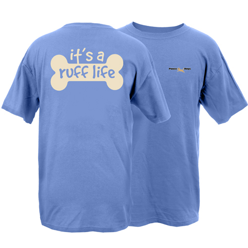 Product Image of Ruff Life Peace Dogs Short Sleeve T-Shirt