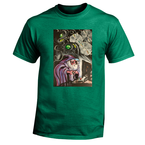 Product Image of Beyond The Pond Adult Gamer Wizard Short Sleeve T-Shirt