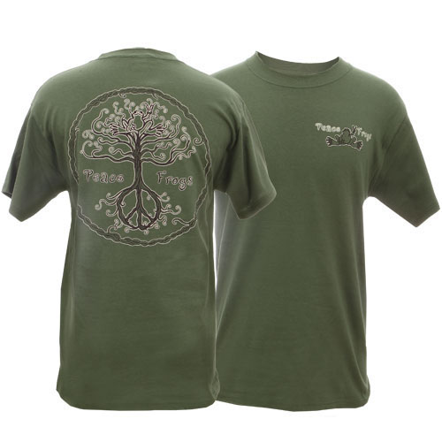 Product Image of Peace Frogs Adult Wild Tree Short Sleeve T-Shirt