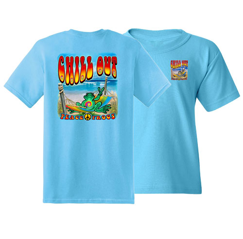 Product Image of Peace Frogs Youth Chill Out Short Sleeve T-Shirt