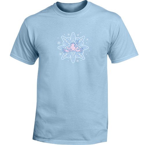 Product Image of Peace Frogs Adult Snowflake Short Sleeve T-Shirt