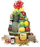 Perfect Cheer Baskets, Gourmet Fruit Basket