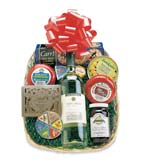 A Tray for Two Wine and Gourmet Basket