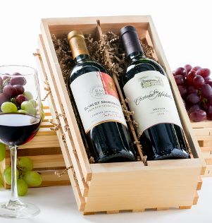 2-Bottle Wine Crate