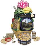 The Traditional Sampler Fruit & Gourmet  Basket