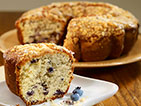 Blueberry Blizzard Coffee Cake