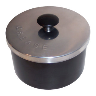 Grease Strainer & Canister with Lid