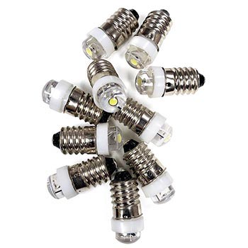 10 Pack 3.2V Mini LED Light Bulbs