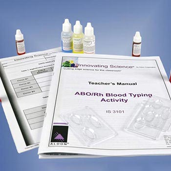 Simulated ABO/Rh Blood Typing Kit - Simulated ABO/Rh Blood Typing Kit