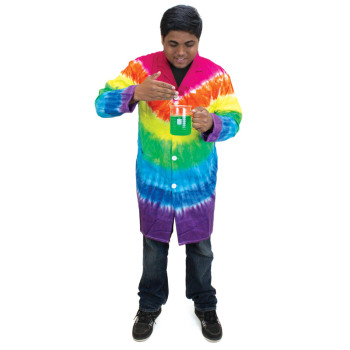 Tie-Dyed Lab Coat - Tie-Dye Lab Coat (large)