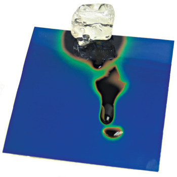 Liquid Crystal Sheets (4x4 inch) - Liquid Crystal Sheet, 30-35C Transition (4x4 inch)