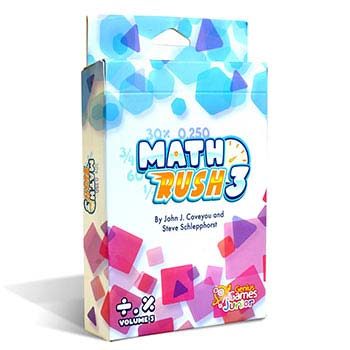 Math Rush 3: Fractions, Decimals & Percentages