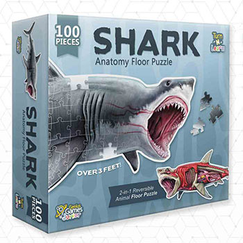 Kid's Animal Floor Puzzle: Shark