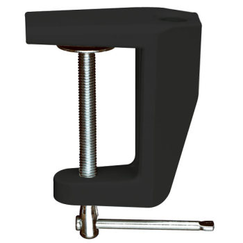 Mounting Bracket, Edge for Luxo Table Lamp Black