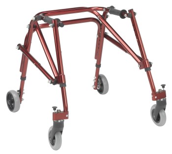 Drive Nimbo Posterior Walker- Small- Red