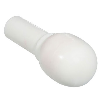 Europa Mushroom Non Rolling Cane Tip - 1-2 inch White