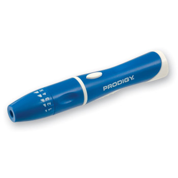 Prodigy Adjustable Depth Lancing Device